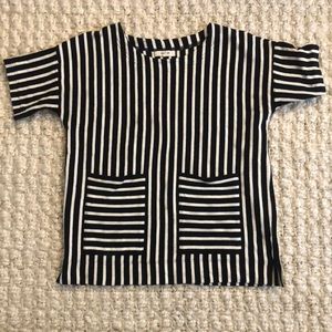 Madewell sweater box tee with pockets